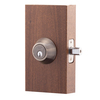 Copper Creek Standard Duty Single Cylinder Grade-3 Deadbolt, Antique Nickel DB2410AN